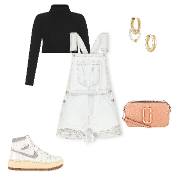 Blank NYC Denim Shortall - Picture 3 of 5